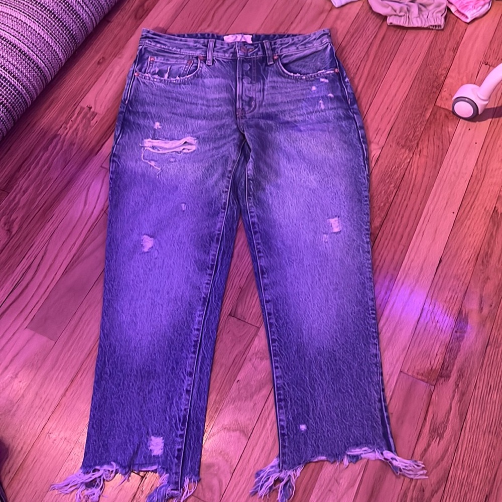 twenty seven brand ripped jeans that are made in turkey how dope!!